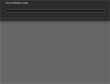 Tablet Screenshot of moranlock.com